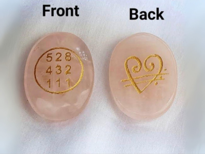Rose Quartz Zibu Coin