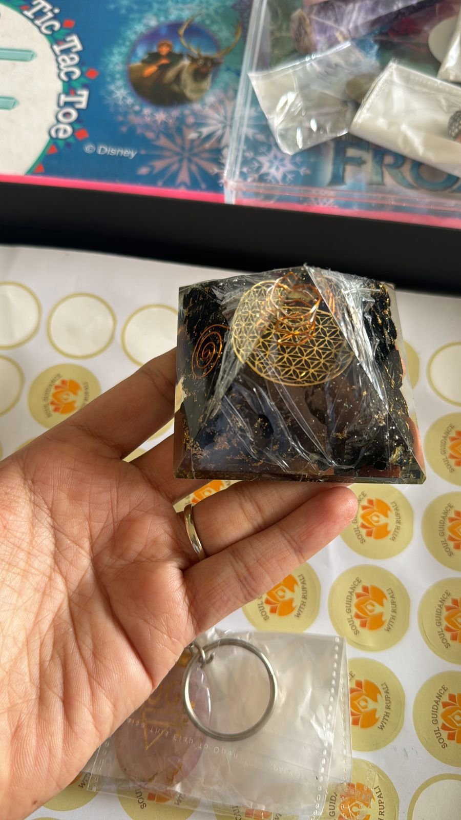 Black Tornmaline Pyramid