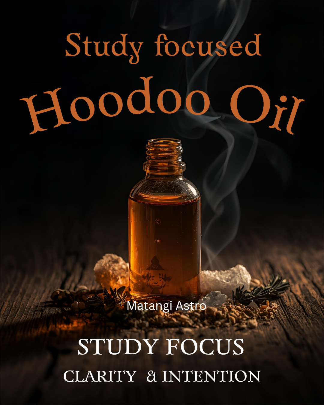 Study focused Hoodoo oil