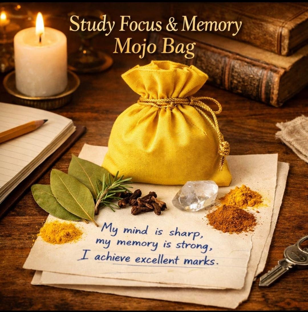 Study Focus & Memory Mojo Bag