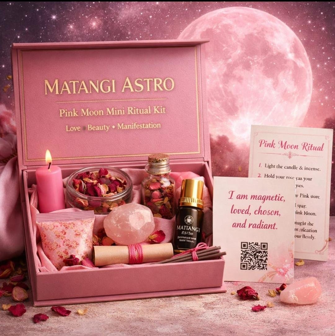 Pink Moon Mini Ritual Kit