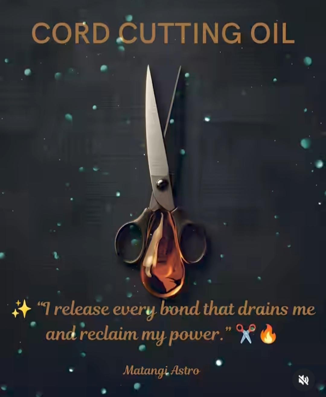 Cord Cutting Oil