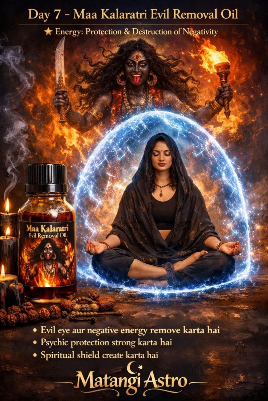 Maa Kaalratri Evil Removal Oil