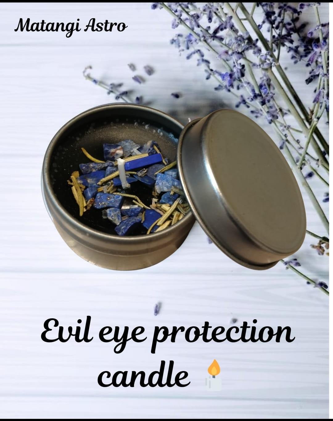 Evil Eye Protection Candle ( Set of 7 candles )