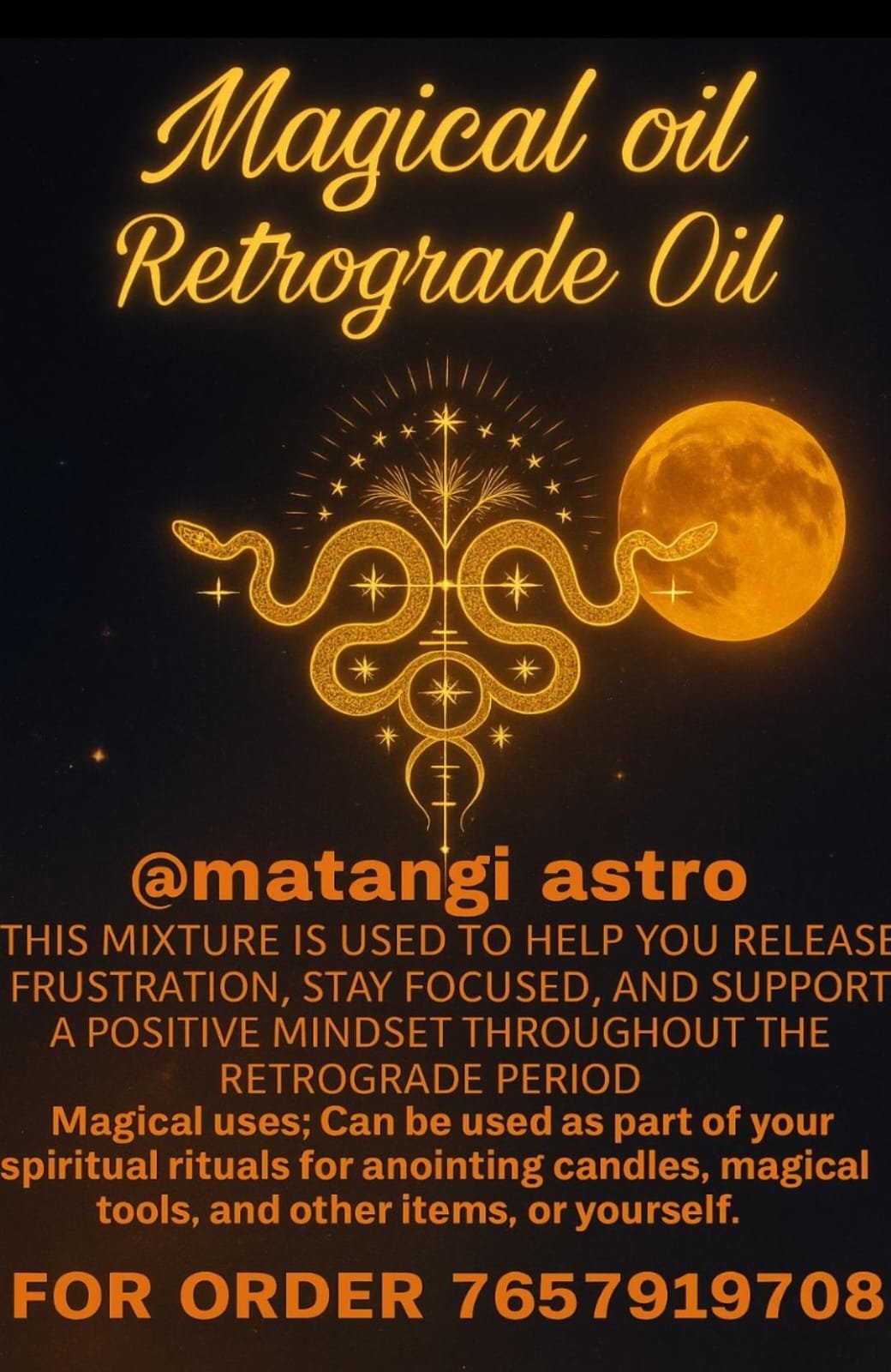 Retrograde Oil