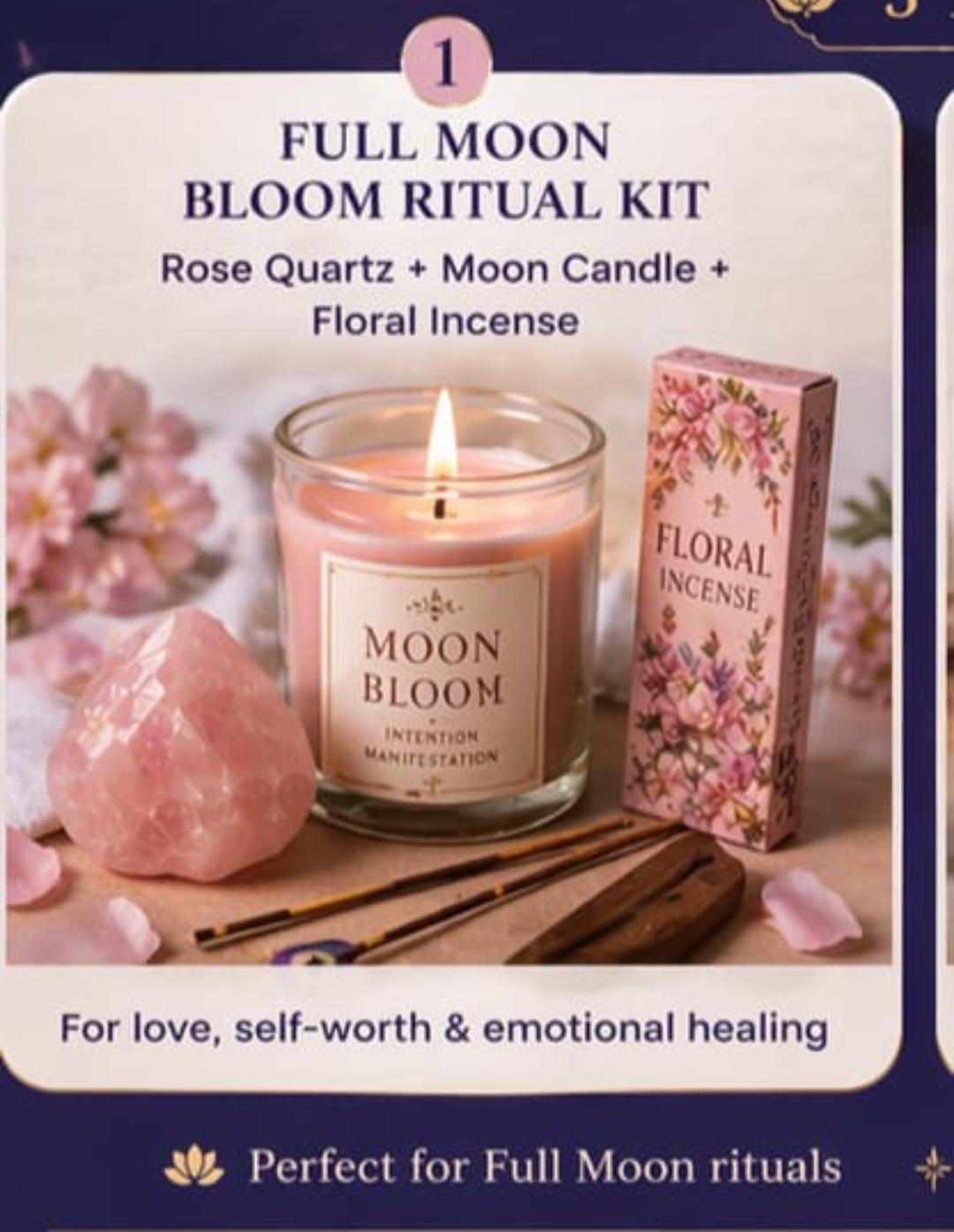Full Moon Bloom Ritual Kit