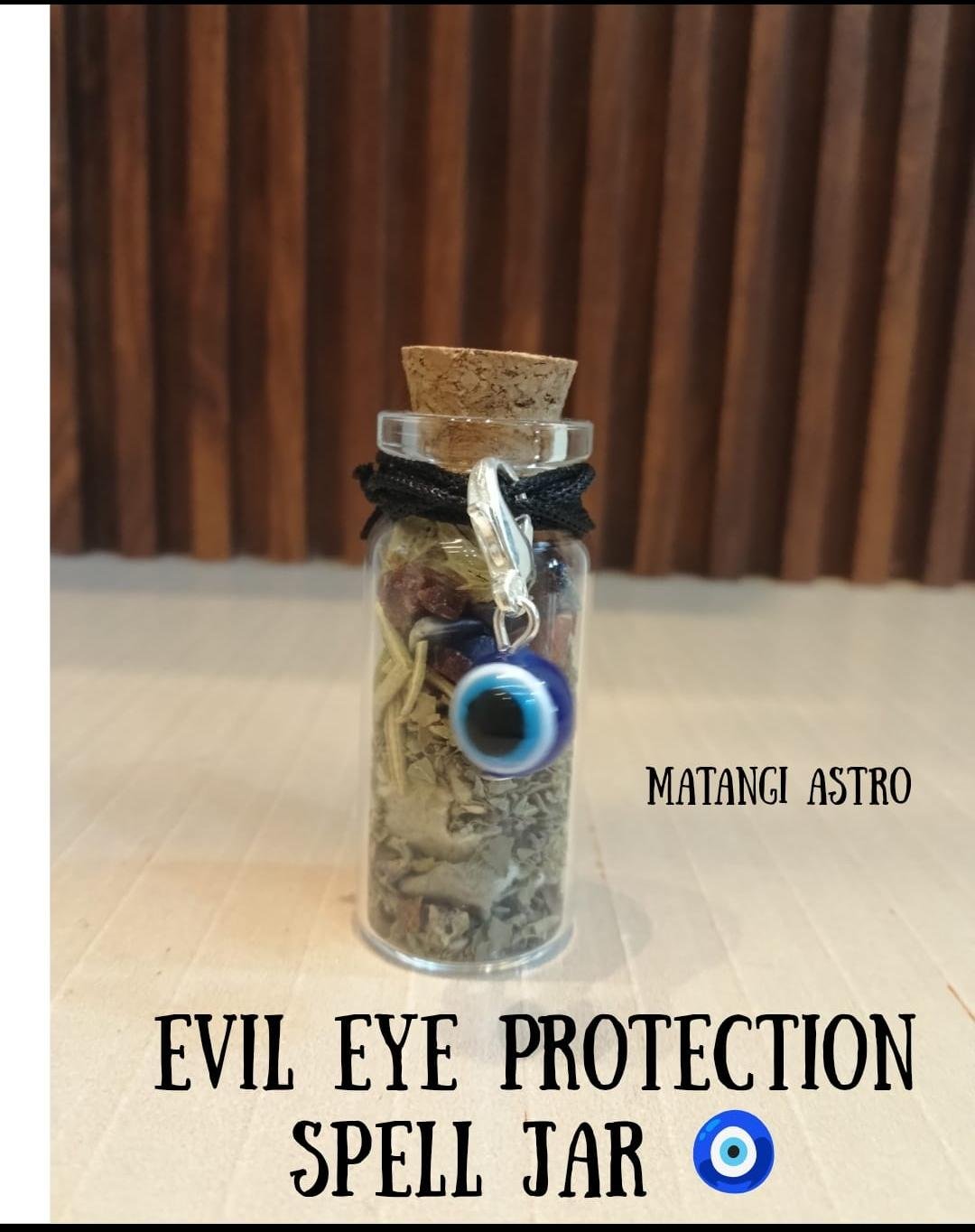 Evil Eye Protection Spell Jar