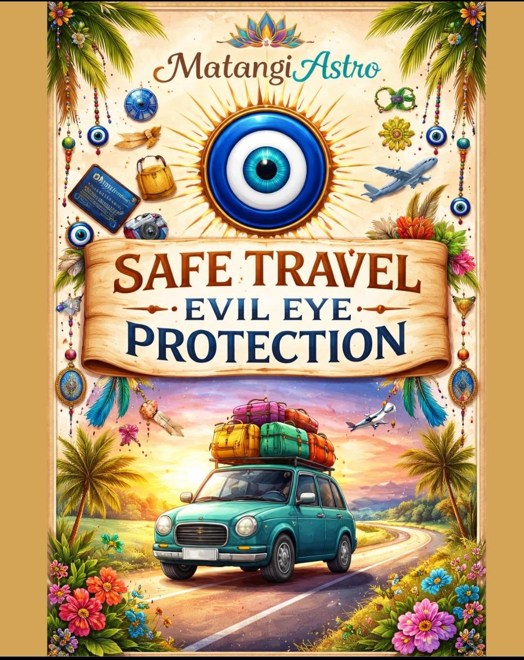 Safe Travel Evil Eye Protection Oil