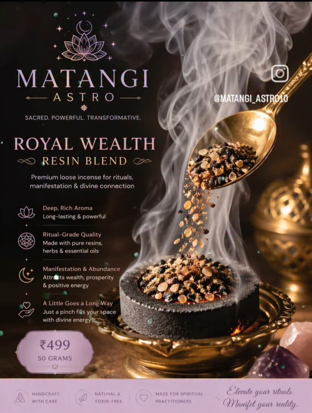 Royal Wealth Resin Blend