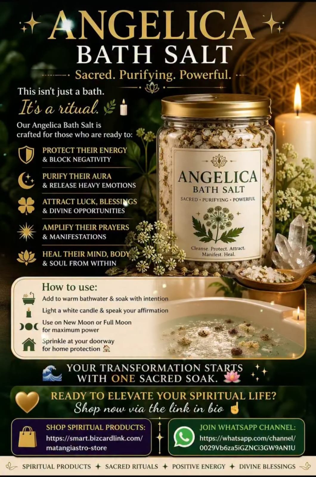Angelica Bath Salt