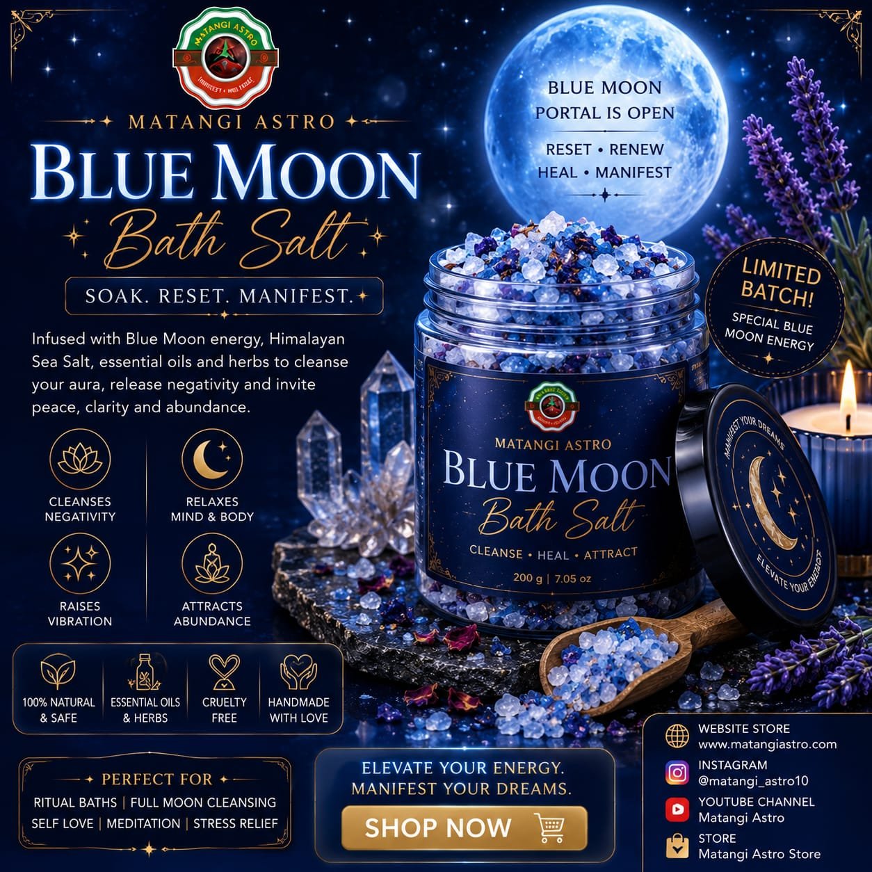 Blue Moon Bath Salt