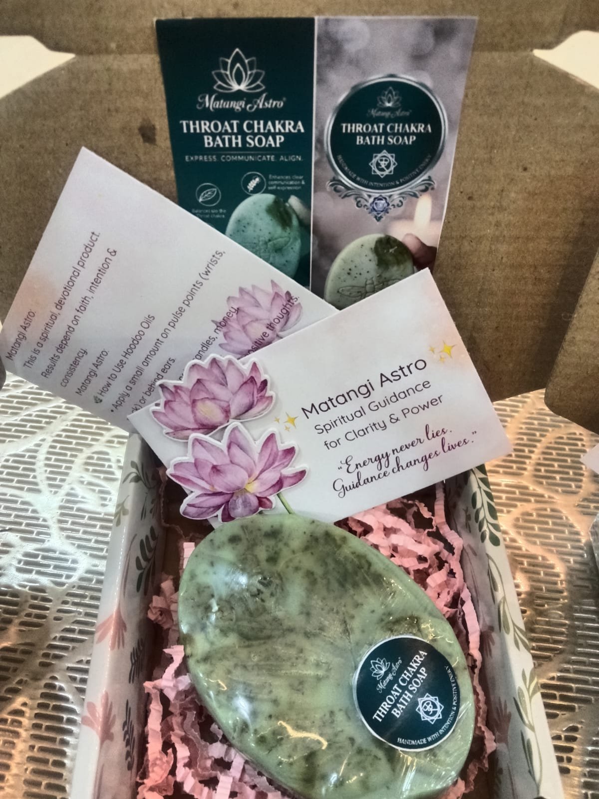 Throat Chakra Bath Soap